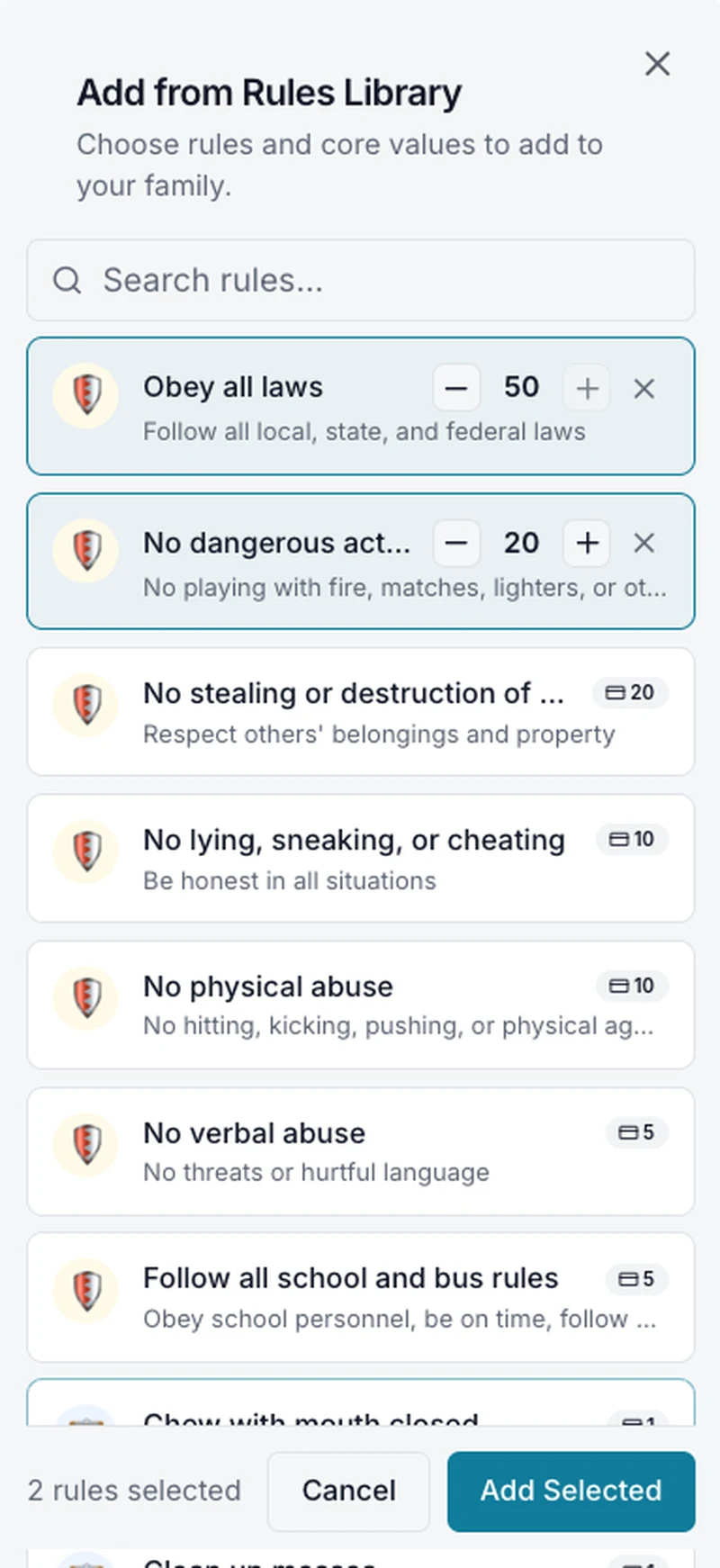 famio — Family operating system for kids 5–14